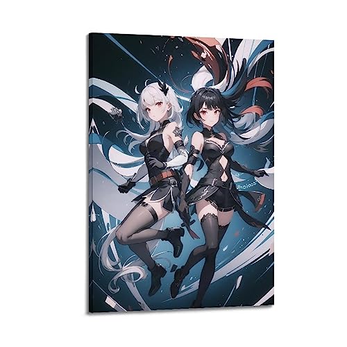 Anime Girl Poster Sexy Cosplay Cover Waifu Malerei Leinwand Wandposter und bild Druck Moderne Famili