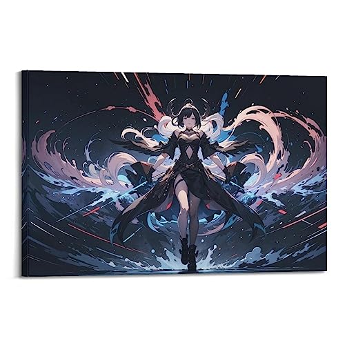 Anime Waifu Poster Sexy Cosplay Cover Malerei Leinwand Wandposter und bild Druck Moderne Familie Sch