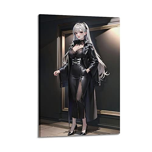 Anime Sexy Lady Poster Girl Malerei Leinwand Wand & bild Druck Moderne Familie Schlafzimmer 60 x 90c