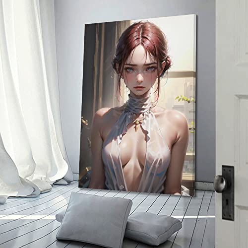 Anime Sexy Lady Poster Girl Malerei Leinwand Wand & bild Druck Moderne Familie Schlafzimmer 40 x 60c