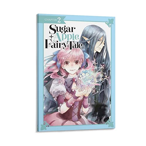 HANYING Sugar Apple Fairy Tale Anime Sexy Girl Art Poster Wandkunst Gemälde Leinwand Drucke werke 6