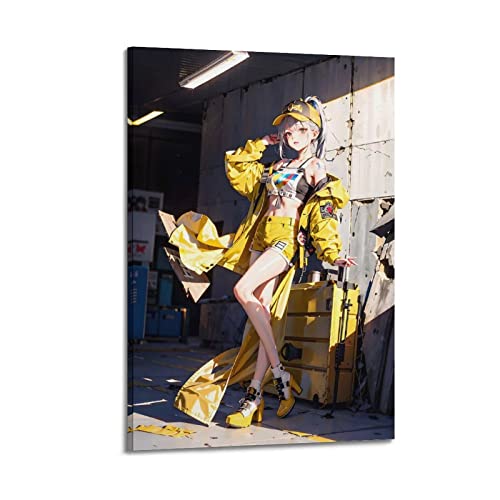 ISTI Anime Girls Lady Poster Sexy Malerei Leinwand Wandposter und bild Druck Moderne Familie Schlafz