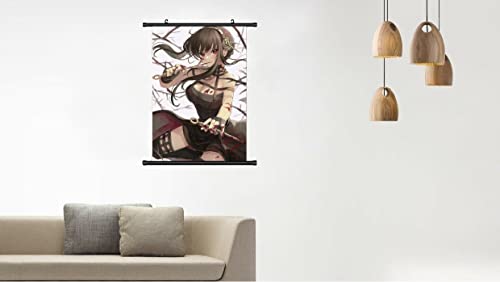 KARMA-X 60x90CM Spy X Familie Kakemono Rollbild | Anime Manga Stoffposter Wallscroll Poster Wanddeko