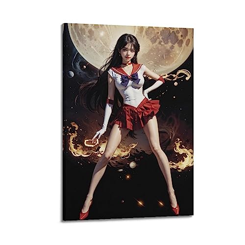 KYNA Anime Girls Poster Sexy Cosmic Beauty Asain Girl Malerei Leinwand Wandposter und bild Druck Mod