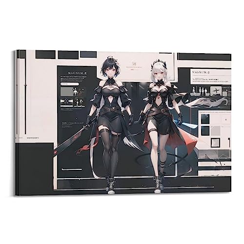 KYNA Anime Girls Poster Sexy Cosplay Cover Waifu Malerei Leinwand Wandposter und bild Druck Moderne 