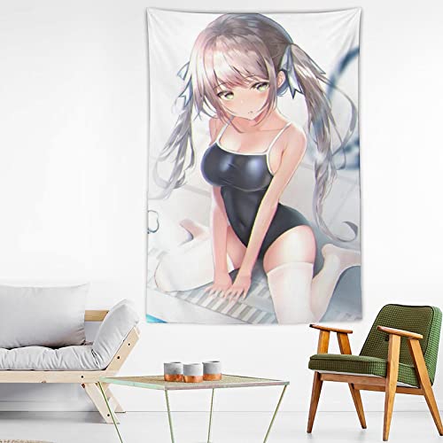 QINGRONG Anime Girl Sexy Poster Wandteppiche druck Wand Foto Tapisserie Hängendes Bild Familie Schl