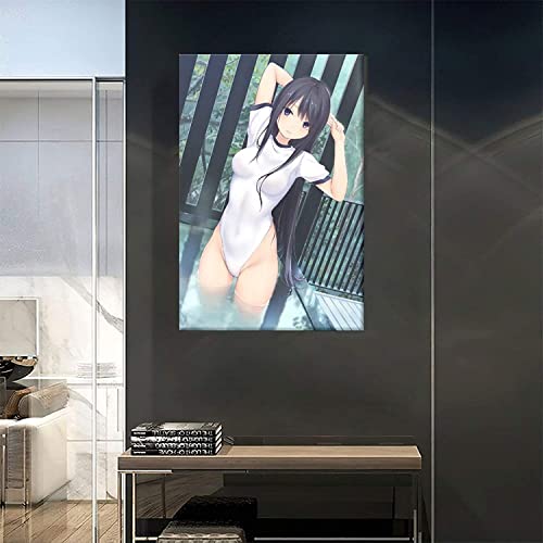 RuiChuangKeJi Picture Prints 23.6x31.5 Zoll(60x80cm) No Frame Anime Girl Poster Sexy＆Lovely Family