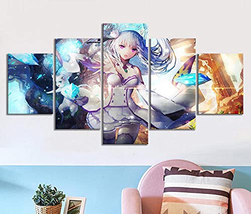 YUANJUN Puzzle 5 TLG druck Modern Wandbilder Design Tapete Eingerahmt Bilder Drucke Leinwand Wandkun