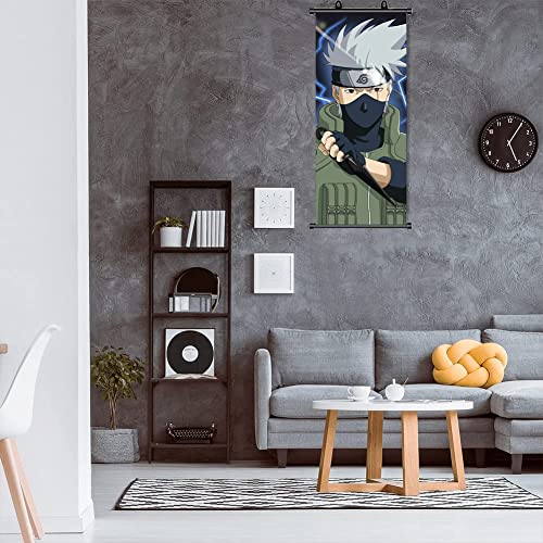 ZPPLD Naruto Poster,Naruto Rollbild,Anime Poster ,Naruto Kakashi Poster,Anime Figur Videospiel Scrol