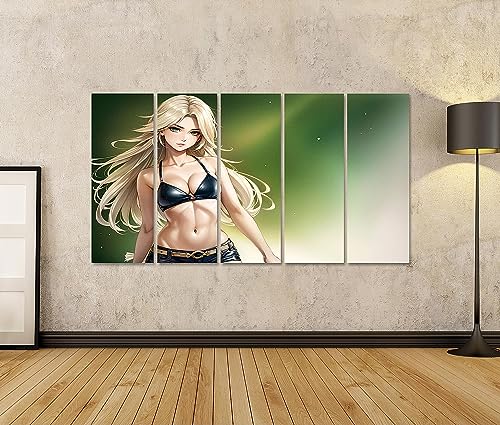 islandburner Bild auf Leinwand Ästhetische Anime , japanischer Stil, sexy Waifu Bilder Wandbilder P