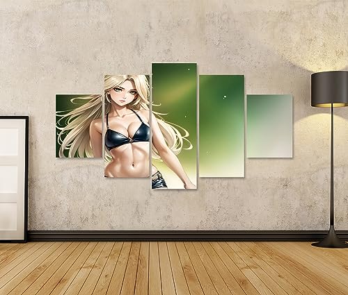 islandburner Bild auf Leinwand Ästhetische Anime , japanischer Stil, sexy Waifu Bilder Wandbilder P